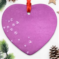 Scrapbooking Heart Ornament (two Sides) by nateshop