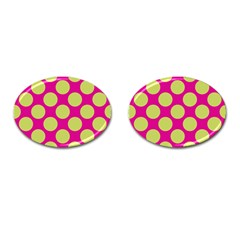 Seamless, Polkadot Cufflinks (oval) by nateshop