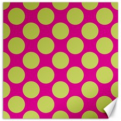 Seamless, Polkadot Canvas 16  X 16  by nateshop