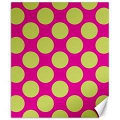 Seamless, Polkadot Canvas 20  X 24  by nateshop