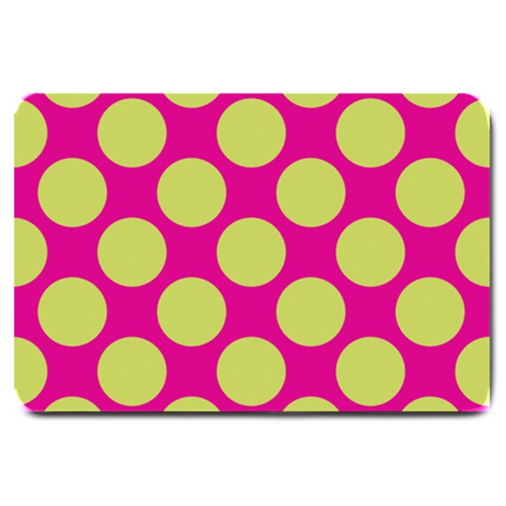 Seamless, Polkadot Large Doormat 