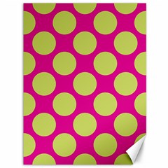 Seamless, Polkadot Canvas 36  X 48  by nateshop