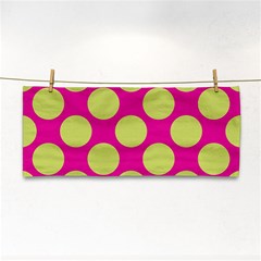 Seamless, Polkadot Hand Towel by nateshop