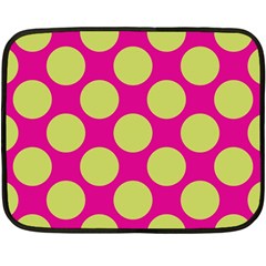 Seamless, Polkadot Fleece Blanket (mini) by nateshop