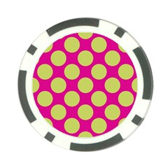 Seamless, Polkadot Poker Chip Card Guard (10 Pack) by nateshop