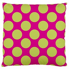 Seamless, Polkadot Large Cushion Case (two Sides) by nateshop