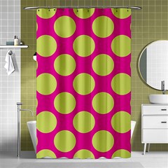 Seamless, Polkadot Shower Curtain 48  X 72  (small)  by nateshop