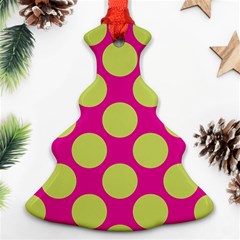 Seamless, Polkadot Ornament (christmas Tree)  by nateshop