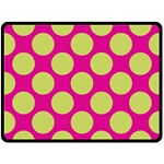 Seamless, Polkadot Double Sided Fleece Blanket (Large)  80 x60  Blanket Front