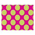 Seamless, Polkadot Double Sided Flano Blanket (Large)  80 x60  Blanket Front