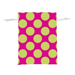 Seamless, Polkadot Lightweight Drawstring Pouch (m) by nateshop