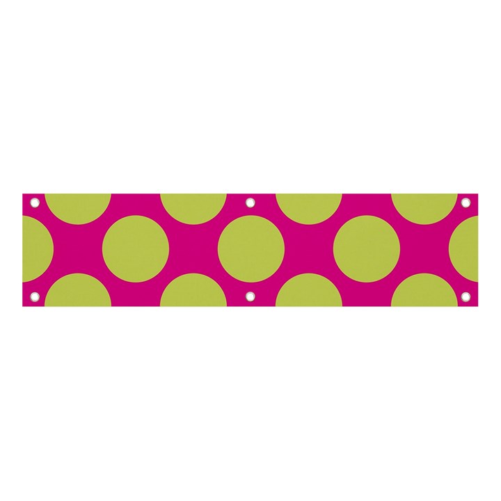 Seamless, Polkadot Banner and Sign 4  x 1 