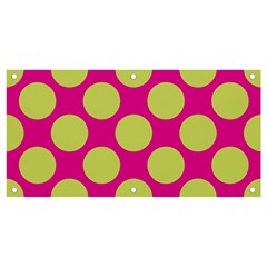 Seamless, Polkadot Banner And Sign 4  X 2  by nateshop