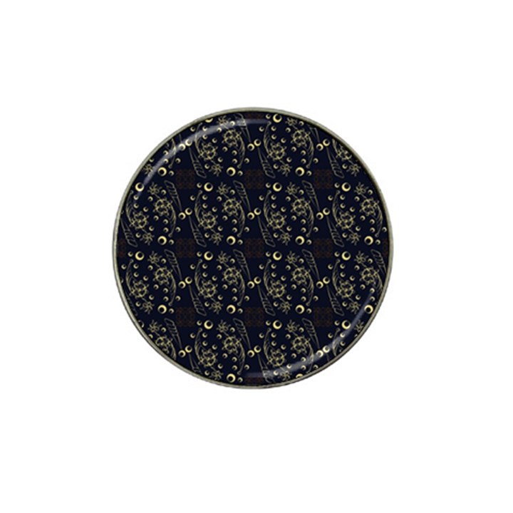 Seamless-pattern 1 Hat Clip Ball Marker