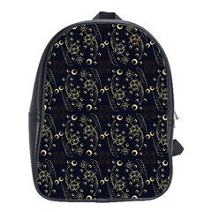 Seamless-pattern 1 School Bag (large) by nateshop