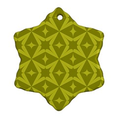 Seamless-pattern Snowflake Ornament (two Sides) by nateshop