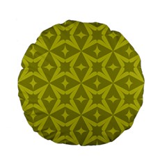 Seamless-pattern Standard 15  Premium Flano Round Cushions by nateshop