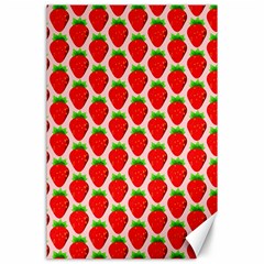 Strawberries Canvas 24  X 36  by nateshop