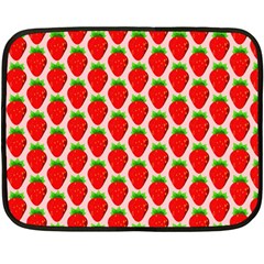 Strawberries Fleece Blanket (Mini)