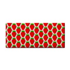 Strawberries Hand Towel by nateshop