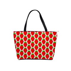 Strawberries Classic Shoulder Handbag by nateshop