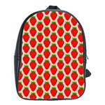 Strawberries School Bag (Large) Front