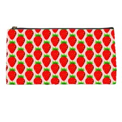 Strawberries Pencil Case by nateshop