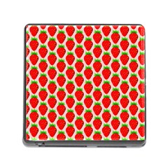 Strawberries Memory Card Reader (square 5 Slot) by nateshop