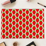 Strawberries Cosmetic Bag (XXL) Front