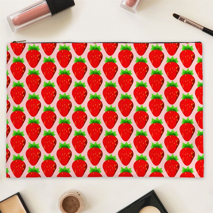 Strawberries Cosmetic Bag (XXL)