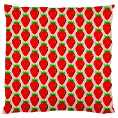 Strawberries Large Cushion Case (one Side) by nateshop