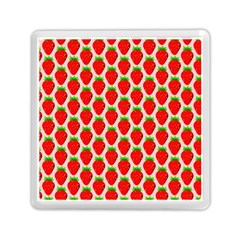 Strawberries Memory Card Reader (square) by nateshop