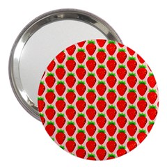 Strawberries 3  Handbag Mirrors by nateshop