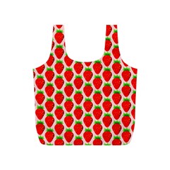 Strawberries Full Print Recycle Bag (s) by nateshop