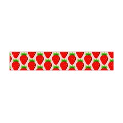 Strawberries Flano Scarf (mini) by nateshop