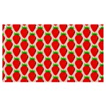 Strawberries Banner and Sign 7  x 4  Front