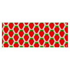 Strawberries Banner And Sign 8  X 3  by nateshop