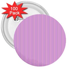 Stripes 3  Buttons (100 Pack)  by nateshop