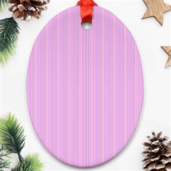 Stripes Ornament (oval) by nateshop