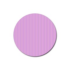 Stripes Rubber Coaster (Round)