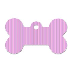 Stripes Dog Tag Bone (one Side) by nateshop