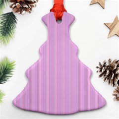 Stripes Christmas Tree Ornament (two Sides) by nateshop