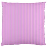 Stripes Large Flano Cushion Case (Two Sides) Front