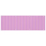 Stripes Banner and Sign 9  x 3  Front