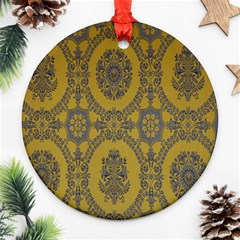 Tapestry Round Ornament (two Sides) by nateshop