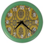 Tapestry Color Wall Clock Front