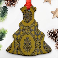 Tapestry Christmas Tree Ornament (two Sides) by nateshop