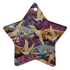 Textile Fabric Pattern Ornament (star) by nateshop