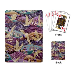 Textile Fabric Pattern Playing Cards Single Design (rectangle) by nateshop