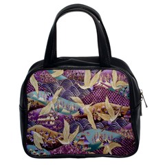 Textile Fabric Pattern Classic Handbag (two Sides) by nateshop